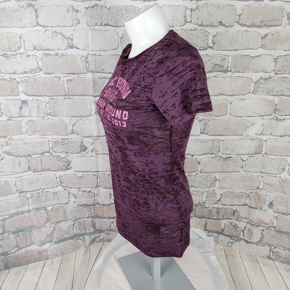 Zac Brown Band Tour TShirt  Purple Burnout XXS? - Picture 9 of 9